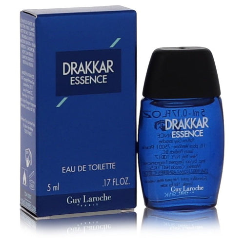Drakkar Essence by Guy LarocheMini EDT.17 oz.17 oz / 5 ml / Alcohol, Amber, Woody, Aldehyde, Oils Men