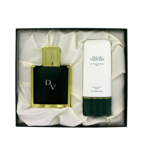 DUC DE VERVINS by Houbigant Gift Set -- 4 oz Eau De Toilette Spray + 5.1 oz Shower Gel Shower Gel