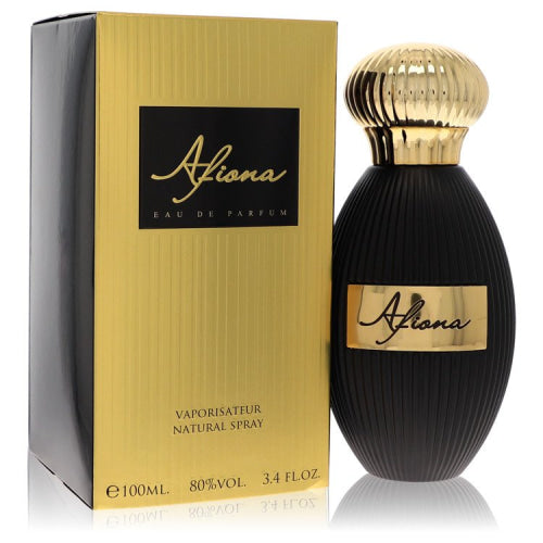 Dumont Afiona by Dumont ParisEau De Parfum Spray 3.4 oz 3.4 oz / 100 ml / Alcohol, Amber, Woody, Aldehyde, Oils Women