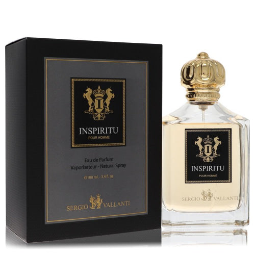 Dumont Inspiritu by Dumont ParisEau De Parfum Spray 3.4 oz 3.4 oz / 100 ml / Alcohol, Amber, Woody, Aldehyde, Oils Men