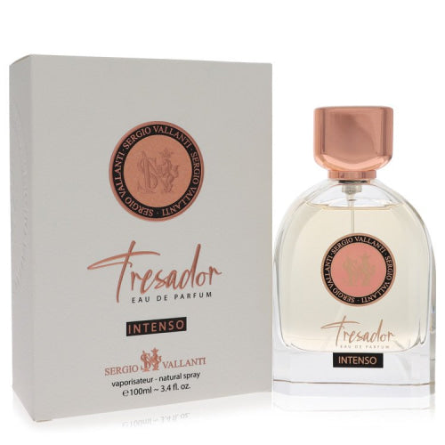 Dumont Tresador Intenso by Dumont ParisEau De Parfum Spray (Unisex) 3.4 oz 3.4 oz / 100 ml / Alcohol, Amber, Woody, Aldehyde, Oils Unisex