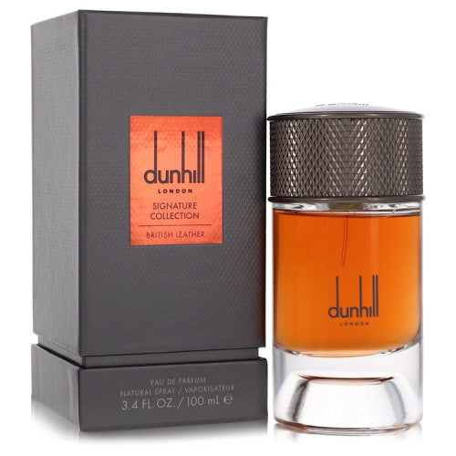Dunhill British Leather by Alfred DunhillEau De Parfum Spray 3.4 oz 3.4 oz / 100 ml / Alcohol, Amber, Woody, Aldehyde, Oils Men
