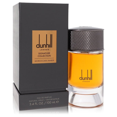 Dunhill Moroccan Amber by Alfred DunhillEau De Parfum Spray 3.4 oz 3.4 oz / 100 ml / Alcohol, Amber, Woody, Aldehyde, Oils Men