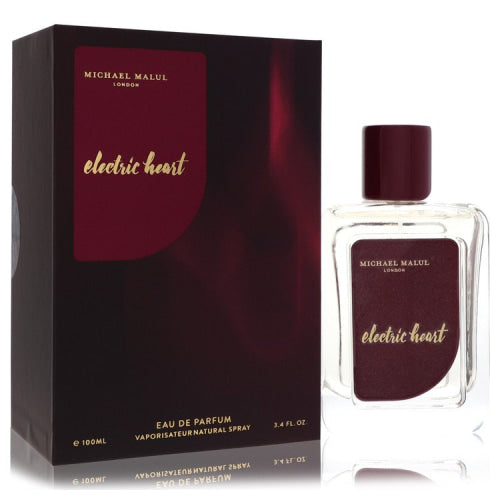 Electric Heart by Michael MalulEau De Parfum Spray 3.4 oz 3.4 oz / 100 ml / Alcohol, Amber, Woody, Aldehyde, Oils Women