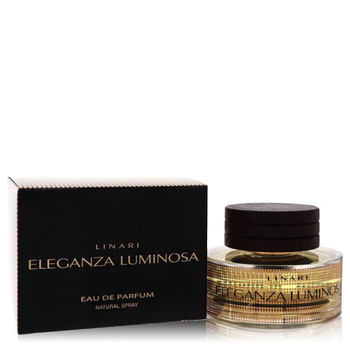 Eleganza Luminosa by LinariEau De Parfum Spray 3.4 oz 3.4 oz / 100 ml / Alcohol, Amber, Woody, Aldehyde, Oils Women