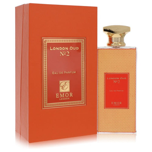 Emor London Oud No. 2 by Emor LondonEau De Parfum Spray (Unisex) 4.2 oz 4.2 oz / 125 ml / Alcohol, Amber, Woody, Aldehyde, Oils Unisex