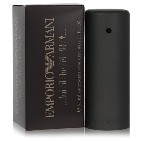 Emporio Armani by Giorgio ArmaniEau De Toilette Spray 1 oz 1 oz / 30 ml / Alcohol, Amber, Woody, Aldehyde, Oils Men