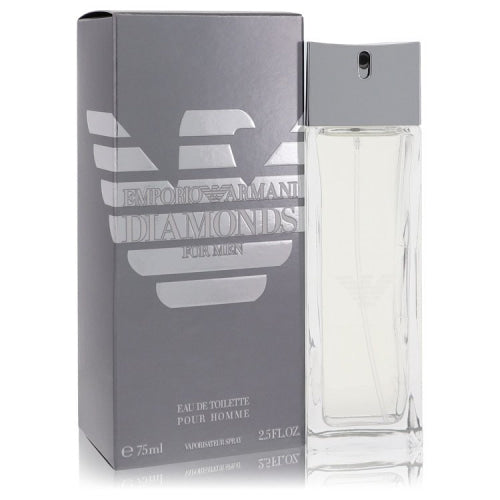 Emporio Armani Diamonds by Giorgio ArmaniEau De Toilette Spray 2.5 oz 2.5 oz / 75 ml / Alcohol, Amber, Woody, Aldehyde, Oils Men
