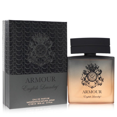 English Laundry Armour by English LaundryEau De Parfum Spray 3.4 oz 3.4 oz / 100 ml / Alcohol, Amber, Woody, Aldehyde, Oils Men