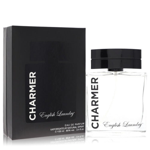 English Laundry Charmer by English LaundryEau De Parfum Spray 3.4 oz 3.4 oz / 100 ml / Alcohol, Amber, Woody, Aldehyde, Oils Men