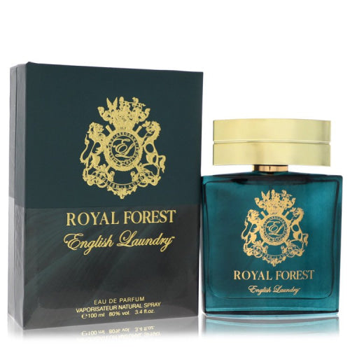 English Laundry Royal Forest by English LaundryEau De Parfum Spray 3.4 oz 3.4 oz / 100 ml / Alcohol, Amber, Woody, Aldehyde, Oils Men