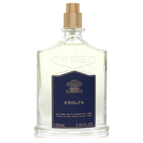 Erolfa by CreedEau De Parfum Spray (Tester) 3.3 oz 3.3 oz / 100 ml / Alcohol, Amber, Woody, Aldehyde, Oils Men
