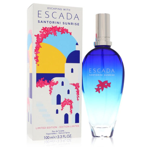 Escada Santorini Sunrise by EscadaEau De Toilette Spray 3.4 oz 3.4 oz / 100 ml / Alcohol, Amber, Woody, Aldehyde, Oils Women