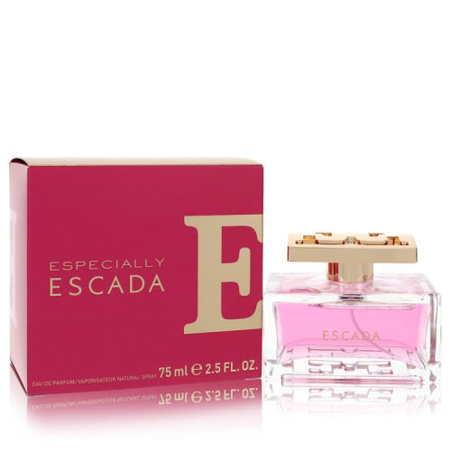 Especially Escada by EscadaEau De Parfum Spray 2.5 oz 2.5 oz / 75 ml / Alcohol, Amber, Woody, Aldehyde, Oils Women