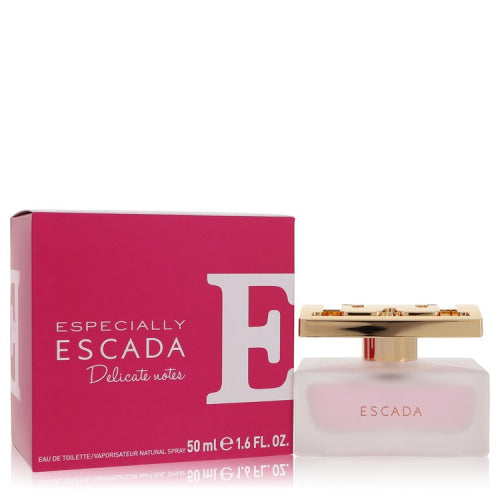 Especially Escada Delicate Notes by EscadaEau De Toilette Spray 1.6 oz 1.6 oz / 50 ml / Alcohol, Amber, Woody, Aldehyde, Oils Women