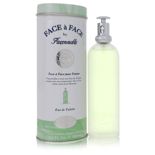 Face A Face by FaconnableEau De Toilette Spray 3.4 oz 3.4 oz / 100 ml / Alcohol, Amber, Woody, Aldehyde, Oils Women