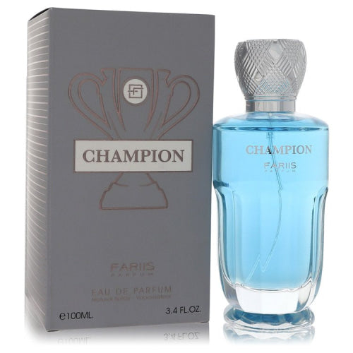 Fariis Champion by Fariis ParfumEau De Parfum Spray 3.4 oz 3.4 oz / 100 ml / Alcohol, Amber, Woody, Aldehyde, Oils Men