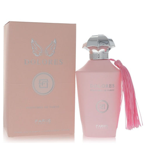Fariis Dolores by Fariis ParfumEau De Parfum Spray 3.4 oz 3.4 oz / 100 ml / Alcohol, Amber, Woody, Aldehyde, Oils Women