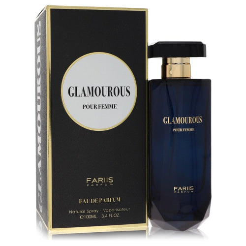 Fariis Glamourous by Fariis ParfumEau De Parfum Spray 3.4 oz 3.4 oz / 100 ml / Alcohol, Amber, Woody, Aldehyde, Oils Women