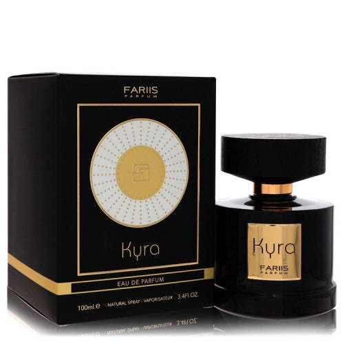 Fariis Kyra by Fariis ParfumEau De Parfum Spray (Unisex) 3.4 oz 3.4 oz / 100 ml / Alcohol, Amber, Woody, Aldehyde, Oils Unisex
