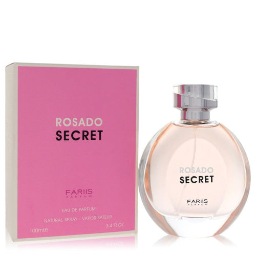 Fariis Rosado Secret by Fariis ParfumEau De Parfum Spray 3.4 oz 3.4 oz / 100 ml / Alcohol, Amber, Woody, Aldehyde, Oils Women
