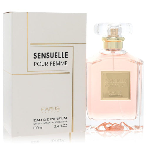 Fariis Sensuelle by Fariis ParfumEau De Parfum Spray 3.4 oz 3.4 oz / 100 ml / Alcohol, Amber, Woody, Aldehyde, Oils Women