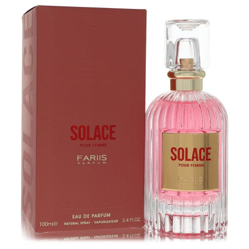 Fariis Solace by Fariis ParfumEau De Parfum Spray 3.4 oz 3.4 oz / 100 ml / Alcohol, Amber, Woody, Aldehyde, Oils Women