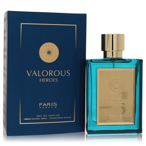 Fariis Valorous Heroes by Fariis ParfumEau De Parfum Spray 3.4 oz 3.4 oz / 100 ml / Alcohol, Amber, Woody, Aldehyde, Oils Men