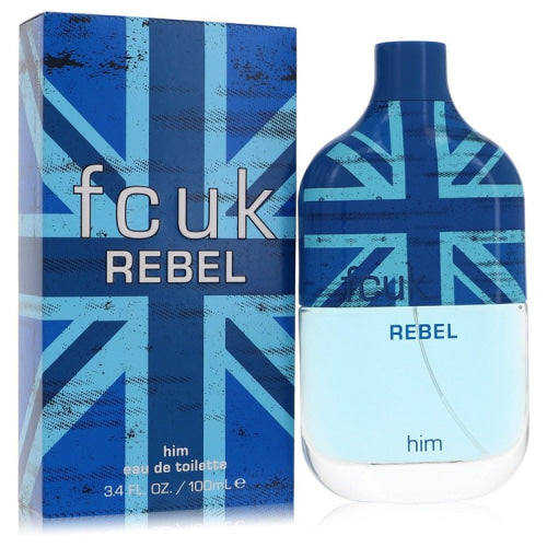 FCUK Rebel by French ConnectionEau De Toilette Spray 3.4 oz 3.4 oz / 100 ml / Alcohol, Amber, Woody, Aldehyde, Oils Men