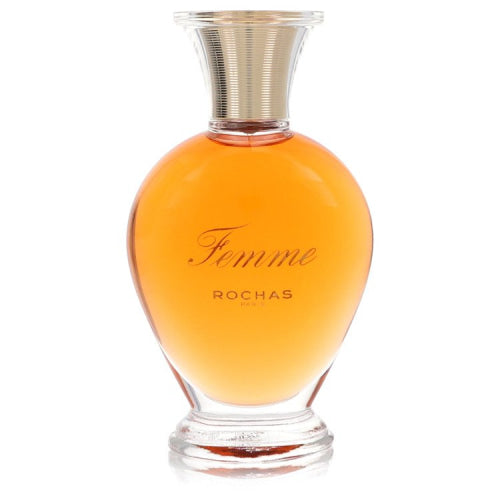 Femme Rochas by RochasEau De Toilette Spray (Tester) 3.3 oz 3.3 oz / 100 ml / Alcohol, Amber, Woody, Aldehyde, Oils Women