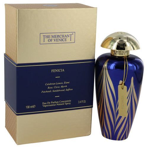Fenicia by The Merchant of VeniceEau De Parfum Concentree Spray (Unisex) 3.4 oz 3.4 oz / 100 ml / Alcohol, Amber, Woody, Aldehyde, Oils