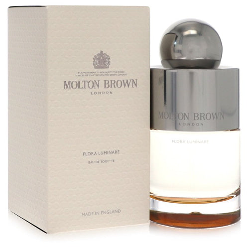 Flora Luminare by Molton BrownEau De Toilette Spray (Unisex) 3.3 oz 3.3 oz / 100 ml / Alcohol, Amber, Woody, Aldehyde, Oils Unisex