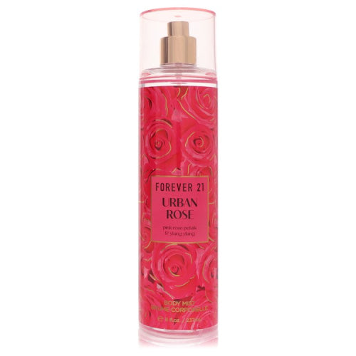 Forever 21 Urban Rose by Forever 21Body Mist 8 oz 8 oz / 240 ml / Alcohol, Amber, Woody, Aldehyde, Oils Women