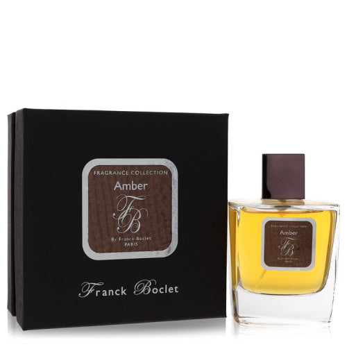 Franck Boclet Amber by Franck BocletEau De Parfum Spray (Unisex) 3.4 oz 3.4 oz / 100 ml / Alcohol, Amber, Woody, Aldehyde, Oils Unisex