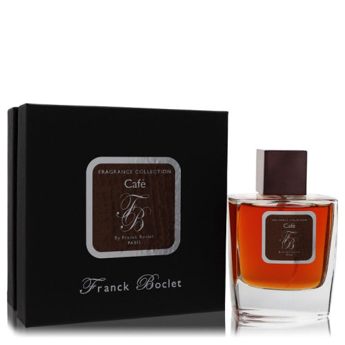 Franck Boclet Cafe by Franck BocletEau De Parfum Spray (Unisex) 3.3 oz 3.3 oz / 100 ml / Alcohol, Amber, Woody, Aldehyde, Oils Unisex