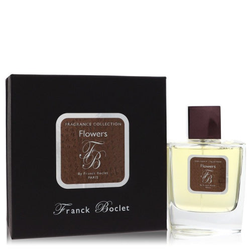Franck Boclet Flowers by Franck BocletEau De Parfum Spray (Unisex) 3.3 oz 3.3 oz / 100 ml / Alcohol, Amber, Woody, Aldehyde, Oils Unisex