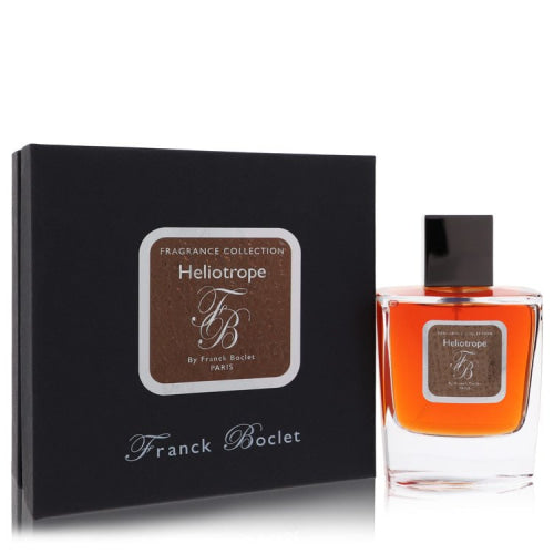 Franck Boclet Heliotrope by Franck BocletEau De Parfum Spray 3.4 oz 3.4 oz / 100 ml / Alcohol, Amber, Woody, Aldehyde, Oils Men