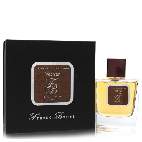 Franck Boclet Vetiver by Franck BocletEau De Parfum Spray (Unisex) 3.3 oz 3.3 oz / 100 ml / Alcohol, Amber, Woody, Aldehyde, Oils Unisex