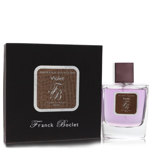 Franck Boclet Violet by Franck BocletEau De Parfum Spray (Unisex) 3.4 oz 3.4 oz / 100 ml / Alcohol, Amber, Woody, Aldehyde, Oils Unisex