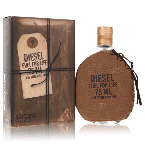 Fuel For Life by DieselEau De Toilette Spray 2.5 oz 2.5 oz / 75 ml / Alcohol, Amber, Woody, Aldehyde, Oils Men