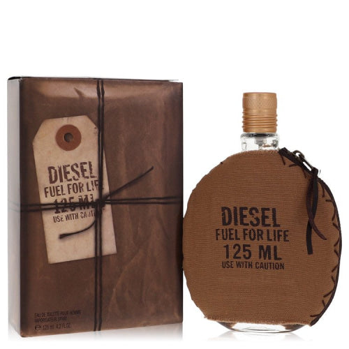Fuel For Life by DieselEau De Toilette Spray 4.2 oz 4.2 oz / 125 ml / Alcohol, Amber, Woody, Aldehyde, Oils Men
