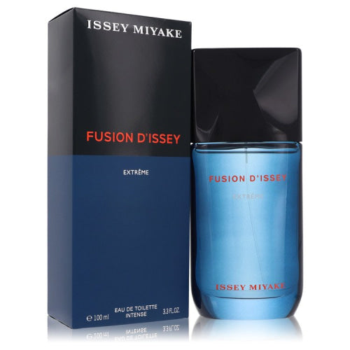 Fusion D’issey Extreme by Issey MiyakeEau De Toilette Intense Spray 3.3 oz 3.3 oz / 100 ml / Alcohol, Amber, Woody, Aldehyde, Oils Men