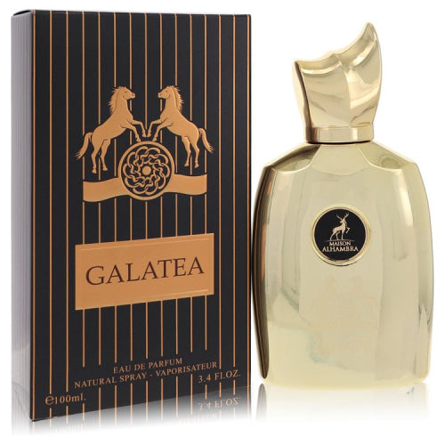 Galatea by Maison AlhambraEau De Parfum Spray 3.4 oz 3.4 oz / 100 ml / Alcohol, Amber, Woody, Aldehyde, Oils Women