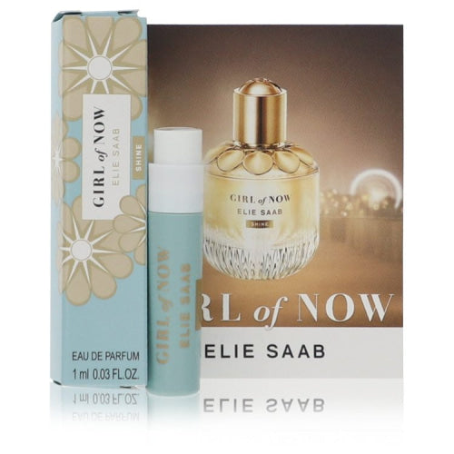 Girl of Now Shine by Elie SaabVial (sample).03 oz.03 oz / 1 ml / Alcohol, Amber, Woody, Aldehyde, Oils Women