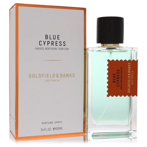 Goldfield & Banks Blue Cypress by Goldfield & BanksPerfume Spray (Unisex) 3.4 oz 3.4 oz / 100 ml / Alcohol, Amber, Woody, Aldehyde, Oils