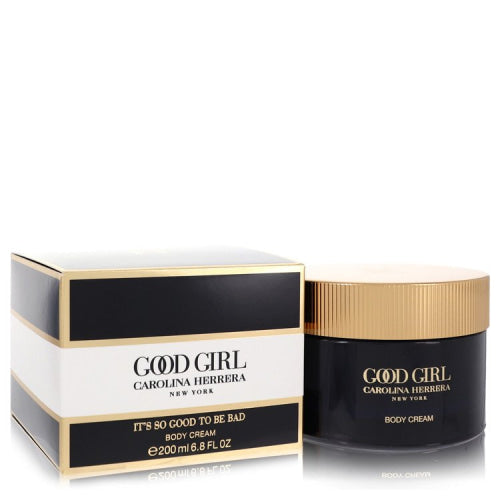 Good Girl by Carolina HerreraBody Cream 6.8 oz 6.8 oz / 200 ml / Alcohol, Amber, Woody, Aldehyde, Oils Women