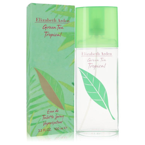 Green Tea Tropical by Elizabeth ArdenEau De Toilette Spray 3.3 oz 3.3 oz / 100 ml / Alcohol, Amber, Woody, Aldehyde, Oils Women