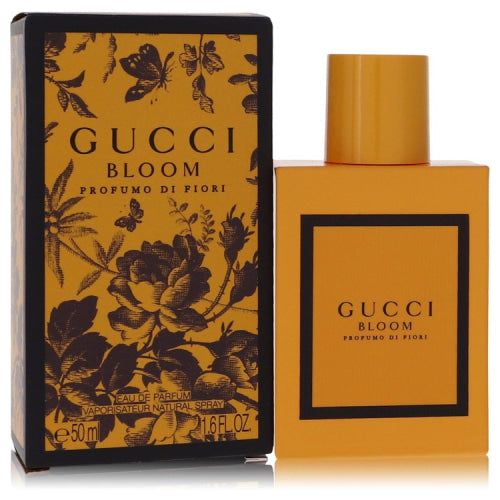 Gucci Bloom Profumo Di Fiori by GucciEau De Parfum Spray 1.6 oz 1.6 oz / 50 ml / Alcohol, Amber, Woody, Aldehyde, Oils Women