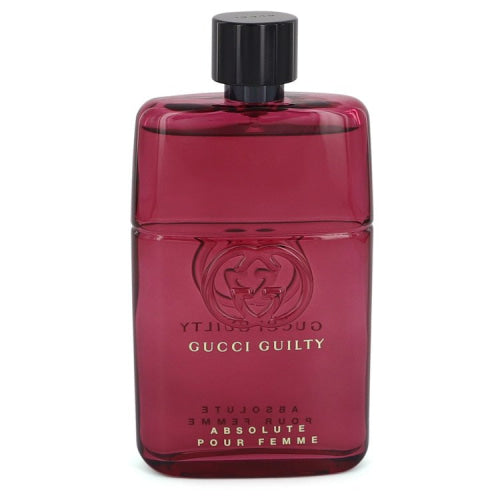 Gucci Guilty Absolute by GucciEau De Parfum Spray (Tester) 3 oz 3 oz / 90 ml / Alcohol, Amber, Woody, Aldehyde, Oils Women