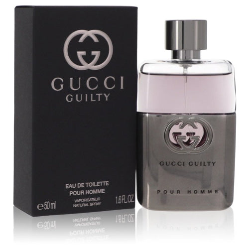 Gucci Guilty by GucciEau De Toilette Spray 1.7 oz 1.7 oz / 50 ml / Alcohol, Amber, Woody, Aldehyde, Oils Men